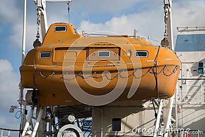 Life boat Stock Photo