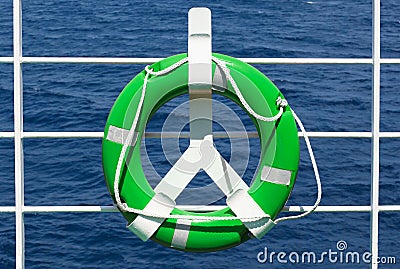 Life buoy Stock Photo