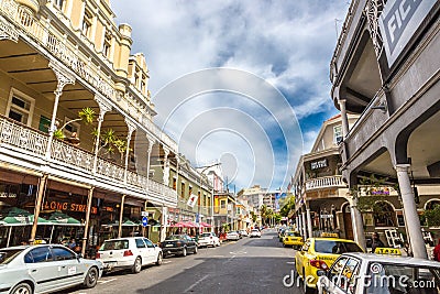 Daily life in Cape Town city Editorial Stock Photo