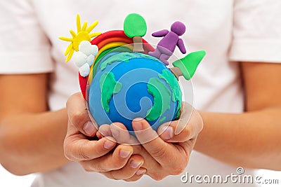 Life on earth - environment and ecology concept Stock Photo