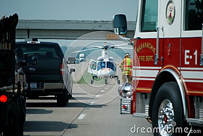 Life Flight Rescue 1 Editorial Stock Photo