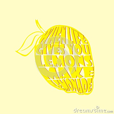 When Life Gives You Lemons Stock Photo