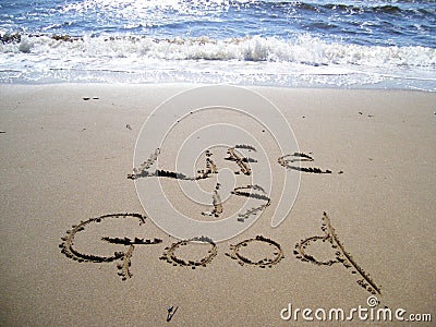 Life is Good Stock Photo