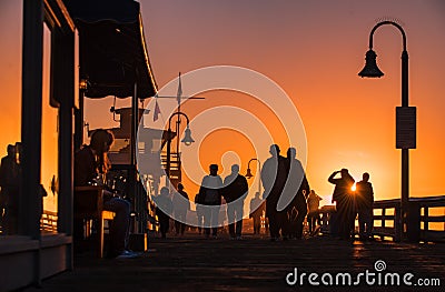 Life Happening in Southern California Editorial Stock Photo