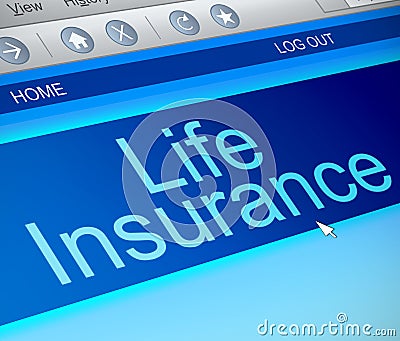 Life insurance concept. Stock Photo