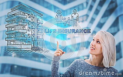 Life insurance Stock Photo