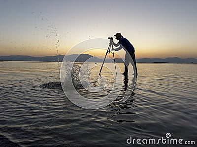 Life loves dynamism, liveliness and rhythm. A synergistic and enthusiastic day is good for the photographer Stock Photo