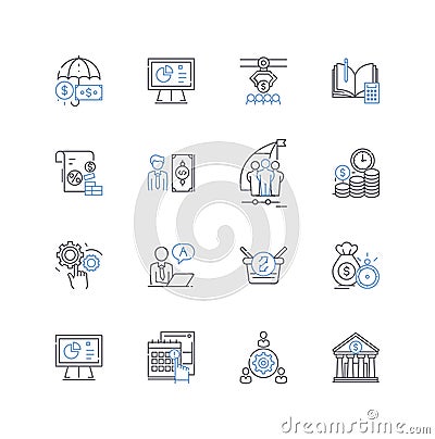 Life science line icons collection. Biology, Genetics, Biotechnology, Physiology, Ecology, Immunology, Microbiology Vector Illustration