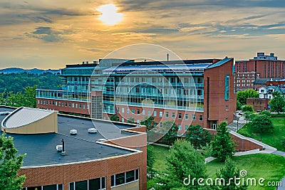 Life Sciences Building at West Virginia University Stock Photo