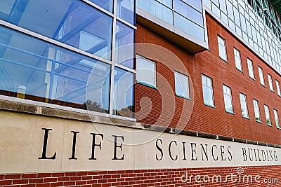 Life Sciences Building at West Virginia University Stock Photo