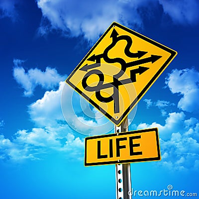 Life sign Stock Photo