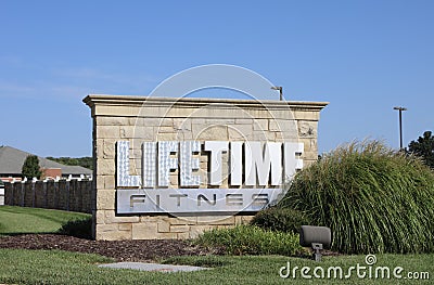 Life Time Fitness and Health Club Editorial Stock Photo