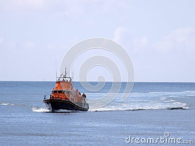 Lifeboat Stock Photo