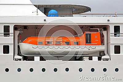 Lifeboat Stock Photo