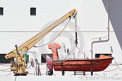 Lifeboat Stock Photo