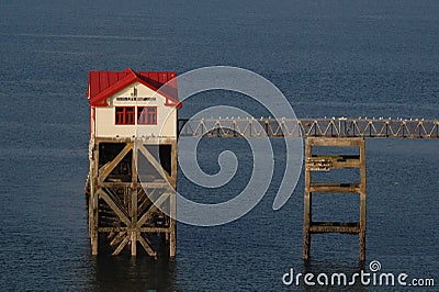 Lifeboat Station Stock Photo