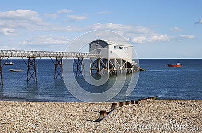 Lifeboat station at Selsey. Sussex. UK Stock Photo