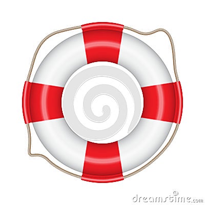 Lifebuoy Vector Illustration