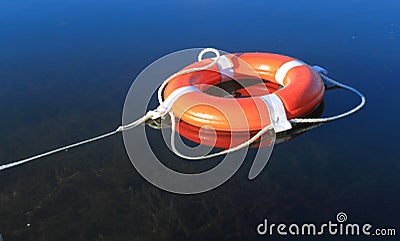 Lifebuoy Ring Stock Photo