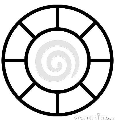 Lifering Isolated Vector icon that can be easily edit or modified. Vector Illustration
