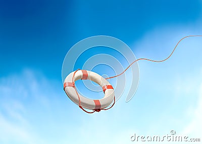 Lifesaver Stock Photo