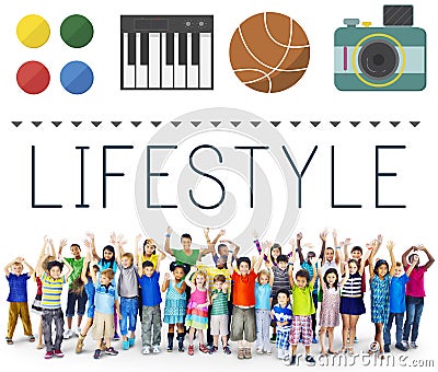 Lifestyle Culture Habits Hobbies Interests Life Concept Stock Photo