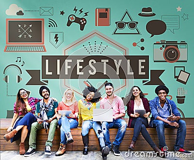 Lifestyle Hobby Passion Habits Culture Behavior Concept Stock Photo