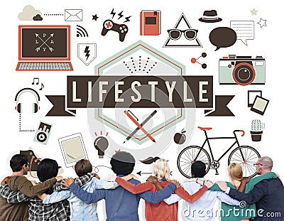 Lifestyle Hobby Passion Habits Culture Behavior Concept Stock Photo