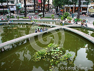 Lifestyle of young Asian people at urban Editorial Stock Photo