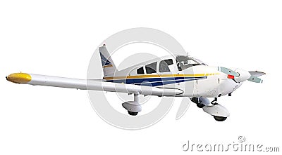 Light Aircraft Stock Photo