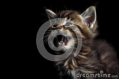 Light beer in a glass, ears of wheat and nuts on a wooden background. Stock Photo