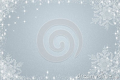 Light blue christmas background Stock Photo