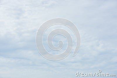 Light blue cloud sky for background Stock Photo