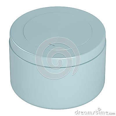 Light blue cream tube Stock Photo