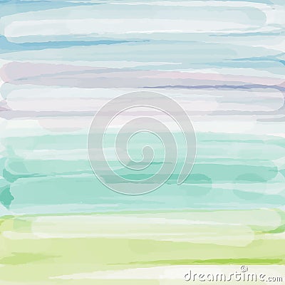 Light blue green love pastel background in summer Vector Illustration