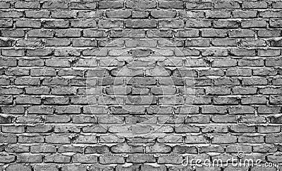 Light Brick wall uneven texture. Grunge vintage background Stock Photo