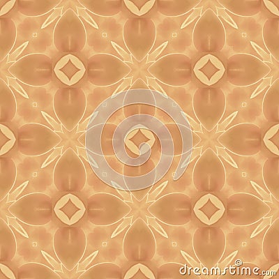 Light-brown abstract seamless repeat pattern Stock Photo