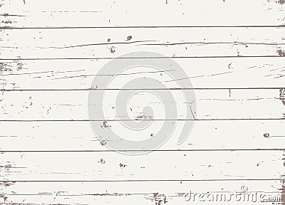 Light brown wooden planks or wall, table, floor surface. Cutting chopping board. Wood texture. Vector Illustration