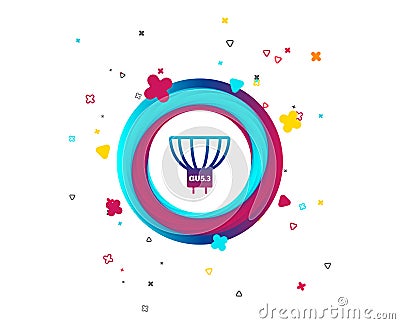 Light bulb icon. Lamp GU5.3 socket symbol. Vector Illustration