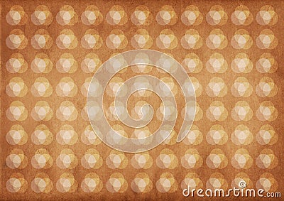 Light circles retro pattern Stock Photo