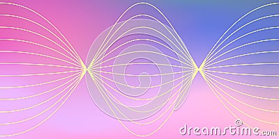 Light colored blue pink color gradient background, texture blur abstract background with geometric shapes, abstract modern banner Vector Illustration
