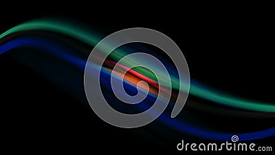 Light Colorful Curve Abstract Background Stock Photo