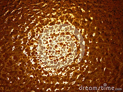 Light effects of luminescence, glow lamp Stock Photo