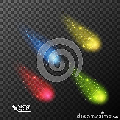 Light effects Vector Illustration