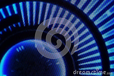 Light emitting diodes for LED display. Digital LED screen background Stock Photo