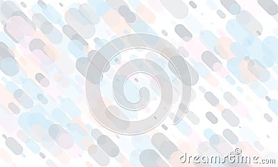 Light geometric background. Light, translucent, transparent ovals, ellipses with overlapping Backdrop in a minimalist style. Vector Illustration