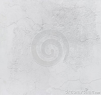 Light gray cracked concrete wall. Seamless texture Stock Photo