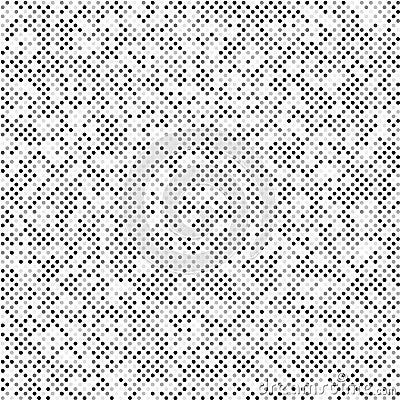 Light gray dotted, dots, circles pattern, background Geometry is seamlessly repeatable Vector Illustration