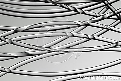 Gray linear pattern over a color gradient Stock Photo