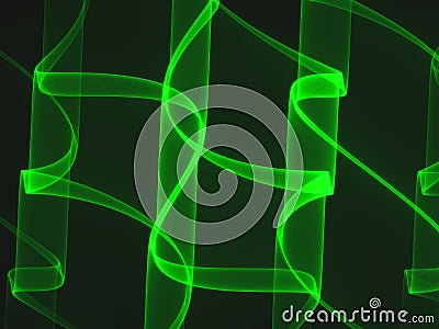 Light green abstract lines dynamic abstract modern pattern and simple texture black Stock Photo